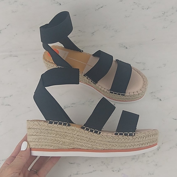 NEW Dolce Vita Platform Espadrille Sandals - Picture 5 of 6